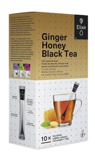 Ginger Honey Black Tea 10 ράβδοι τσαγιού
