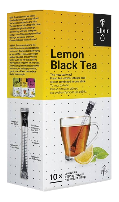 Lemon Black Tea 10 ράβδοι τσαγιού