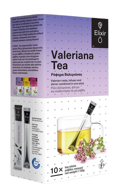 Valeriana Tea 10 ράβδοι τσαγιού