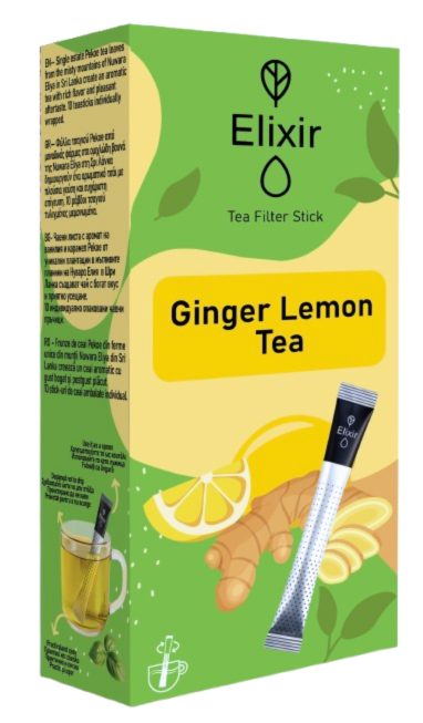Ginger Lemon Tea Sticks 10τεμ