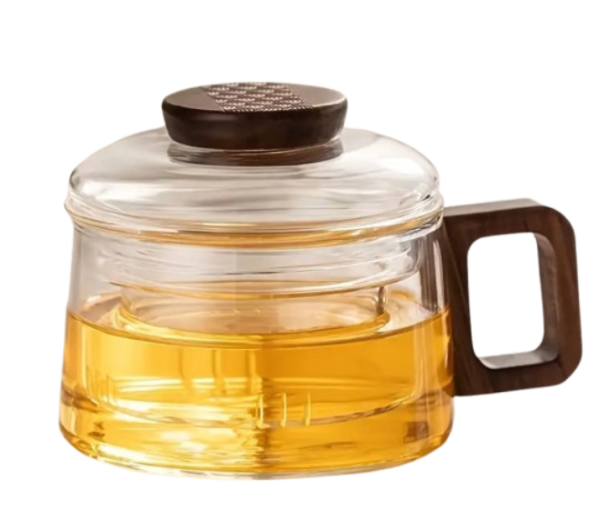 Κούπα τσαγιού με φίλτρο και καπάκι 200ml