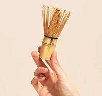 Matcha Whisk White Bamboo