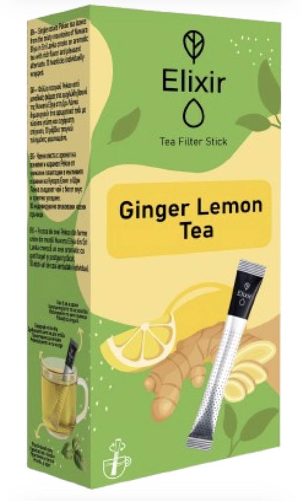 Ginger Lemon Tea 10 ράβδοι τσαγιού