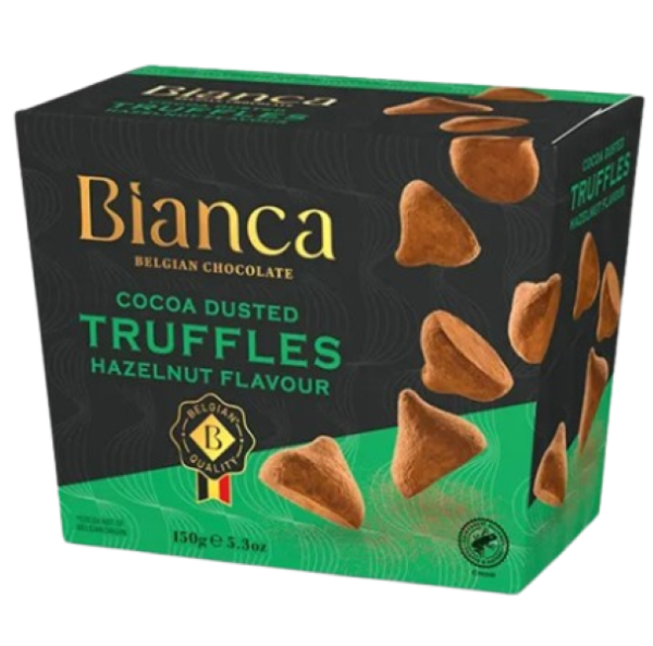 Truffles Τρούφες Hazelnut Cocoa Bianca 150g